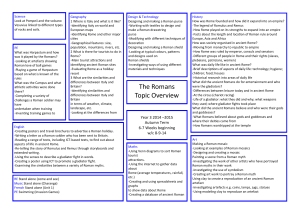 The Romans Topic Overview
