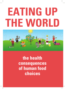 the health consequences of human food choices