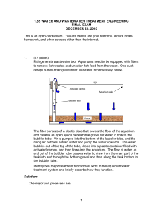 1.85 water and wastewater treatment engineering final exam