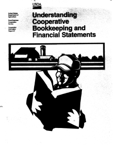 Understanding Cooperative Bookkeeping and Financial Statements