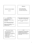 Direct and Inverse Variation Objectives