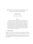 Home-Bias in Consumption and Equities: Can Trade Costs Jointly