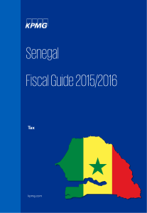 Senegal fiscal guide 2015/16