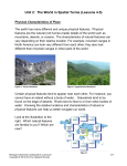 Unit 2: The World in Spatial Terms (Lessons 4-5)