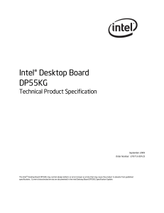 Intel® Desktop Board DP55KG
