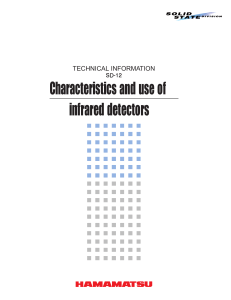 Characteristics and use of infrared detectors