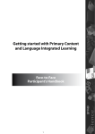 Getting started with Primary Content and Language Integrated