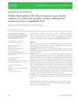 Health‐related quality of life and post‐traumatic stress disorder