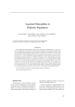 Acquired Hemophilia in Pediatric Population