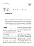 A Three-State Markov-Modulated Switching Model for Exchange Rates