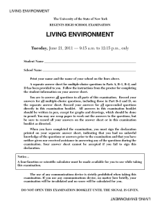 living environment