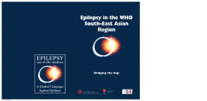 Epilepsy in the WHO South-East Asian Region