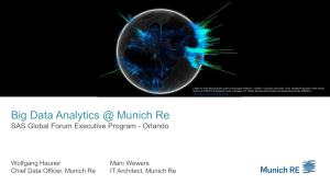 Big Data in Munich RE