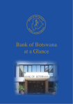 Bank of Botswana at a Glance