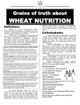 Wheat Nutrition - California Wheat Commission
