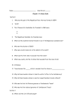 Name Class Period ______ Chapter 14 Study Guide Section