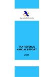 Tax Revenue Annual Report 2015
