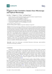 Progress in the Correlative Atomic Force Microscopy and Optical