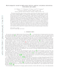 Electromagnetic cascade in high energy electron, positron, and