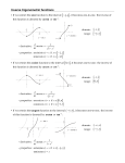 Inverse trigonometric functions