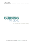Guiding Principles for Quality in Assisted Living