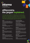 eDiscovery, the jargon explained.