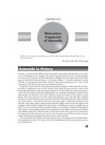 Meteorites: Fragments of Asteroids