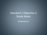 Standard 1 Objective 2 Study Notes ppt