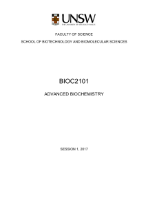 Science Course Outline Template