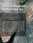 Article - World Heritage and the IUCN Red List