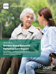 Ontario Renal Network Palliative Care Report