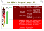 HT1 - Maths Task - Horsforth School