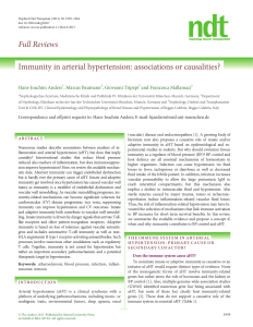 Full Reviews Immunity in arterial hypertension