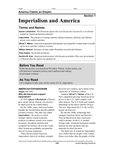 Imperialism and America