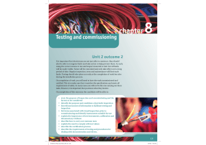 Chapter 8 - Level 3 NVQ Technical Certificate Electrical Installations