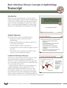 Transcript - Northwest Center for Public Health Practice