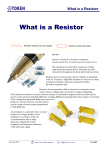 What is a Resistor - Ajlon Technologies