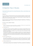 Immigration Visas in Panama