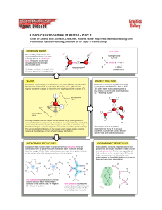 Water Chemistry - Biology12-Lum