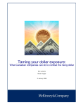 Taming your dollar exposure: What Canadian