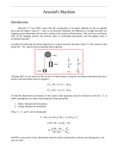 Atwood`s Machine