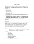 1 ENZYME LABS Introduction: Without enzymes chemical reactions