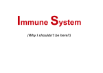 Immunity Talk selected slides