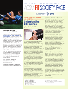 ACSMFitSOCIETY® PAGE - American College of Sports Medicine
