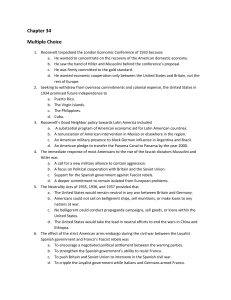 Chapter 34 Multiple Choice