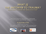 20 What is the Antonym to Trauma?