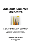 view program - Adelaide Summer Orchestra