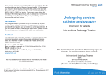 Cerebral Catheter Angiography - Nottingham University Hospitals