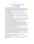 CLASSIFICATION OF ORGANISMS QUESTIONS Click here for the