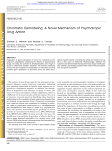 Chromatin Remodeling - Molecular Pharmacology